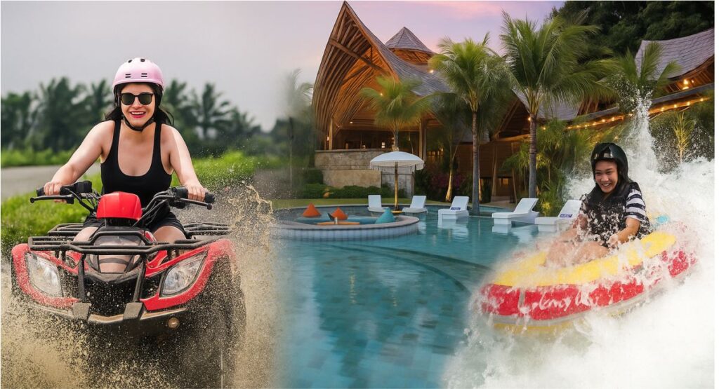 Combine ATV Ride, River Tubing and Tlaga Singha Bali