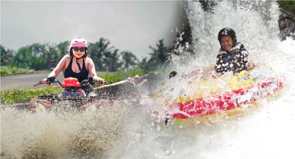 Combine ATV Ride and River Tubing