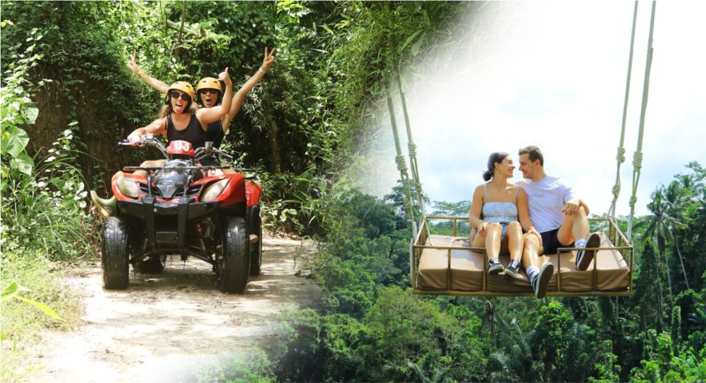 Combine ATV Ride and Swing