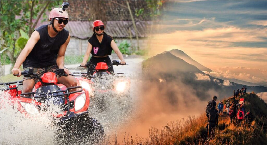 Combine Mount Batur Sunrise Trekking and ATV Ride