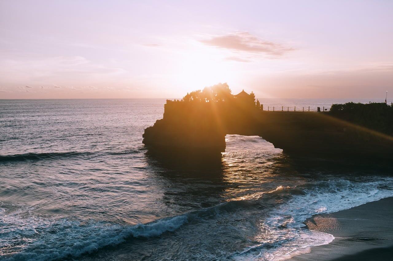 Enjoying the Perfect Golden Hour Without the Crowds at Tanah Lot